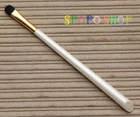 Pro Makeup Small Eye Shader Brush -Premium Goat Hair Eyeshadow, Eyeliner, Powder