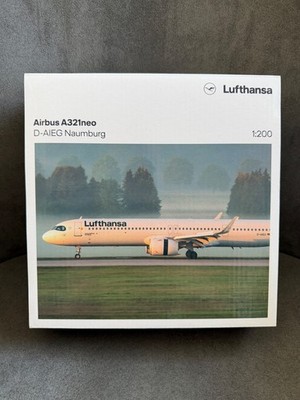 Herpa 572415 - 1:200 Lufthansa Airbus A321neo   D-AIEG Naumburg - NEU + OVP