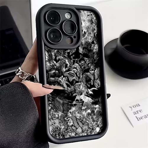 Berserk Guts Anime Phone Case for IPhone 16 15 14 13 12 11 Pro Max Mini XR XS X - Picture 65 of 119