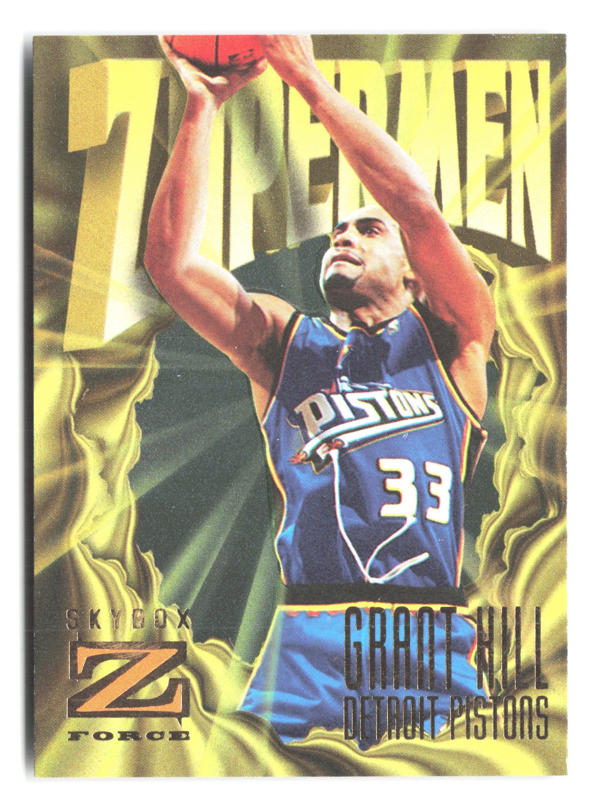 1996-97 SkyBox Z-Force #175 Grant Hill