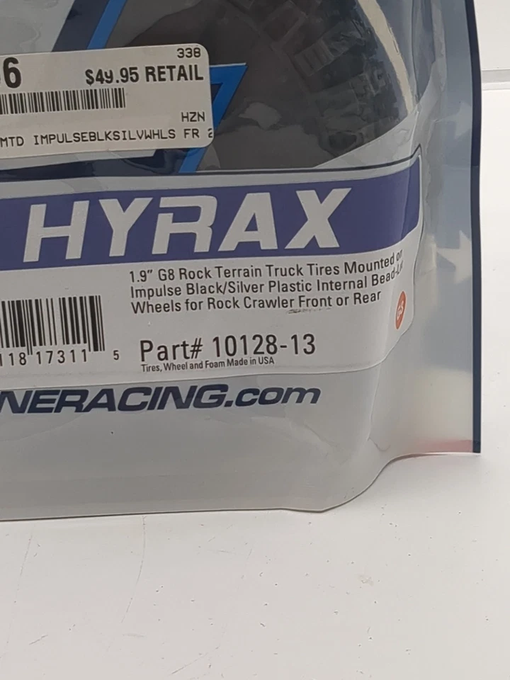 Pro-line Racing Hyrax 1.9 G8 Rock Terrain Truck Tires 2 PRO1012813 RC Tire - Image 2 of 2