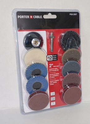 #ad #ad Porter Cable 12 Piece 2quot; Twist Lock Set Die Grinder PCQ12SET New Sealed $19.95