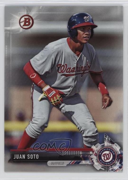 2017 Bowman Draft Silver 383/499 Juan Soto #BD-162 n0j