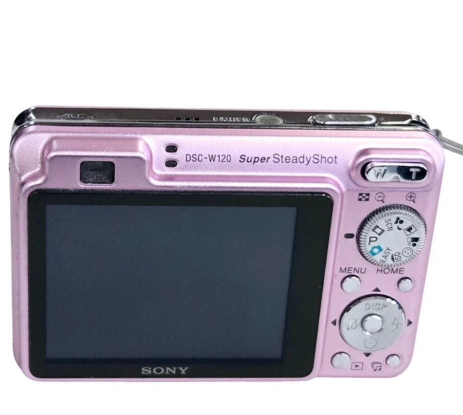 Sony Cyber-shot PINK DSC-W120 7.2MP 4x optical zoom Digital Camera From Japan - Image 4 of 4