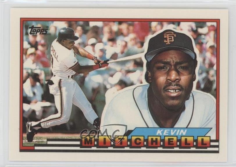 1989 Topps Big Kevin Mitchell #129 0kz8