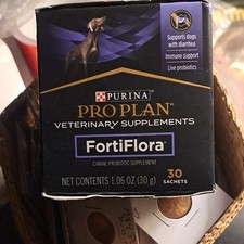 Purina FortiFlora Canine Probiotic Powder Supplement 30 Sachets Digestion Aid