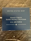 Armed Forces Service Medals Program U.S. Air Force 1 Troy Oz. .999 Fine Silver