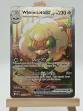 Pokemon Cards Whimsicott ex SAR 165/086 SV11W White Flare English