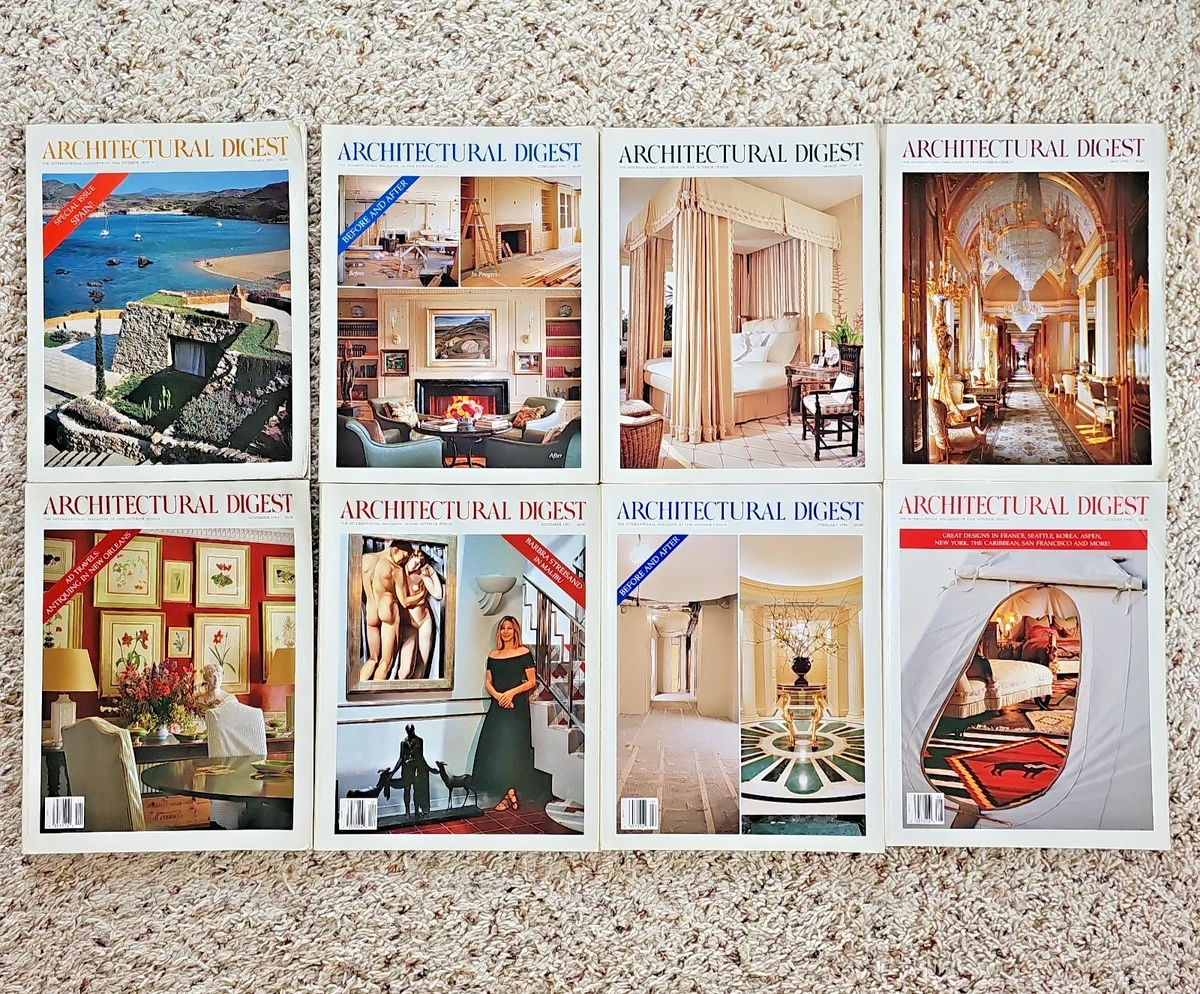 Architecture Architectural Digest Magazines for sale | eBay
