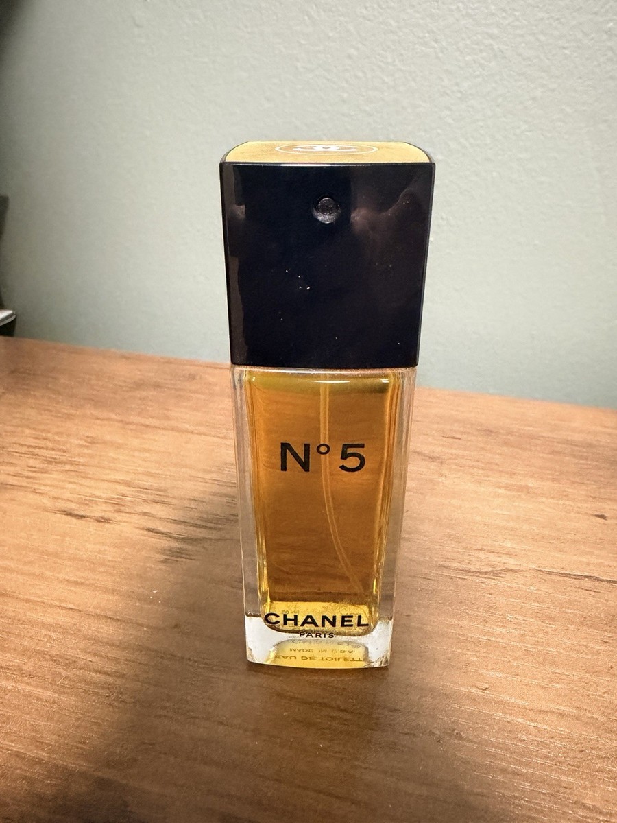 Vintage CHANEL No. 5 Eau de Toilette EDT Spray 1.7 oz 50ml Made in