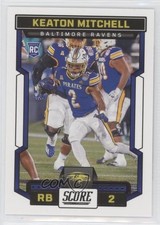 2023 Score Rookies Keaton Mitchell #334 7l6