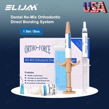 Dental Orthodontic Light Cure Brackets Mini Adhesive Bonding System Kit-US STOCK