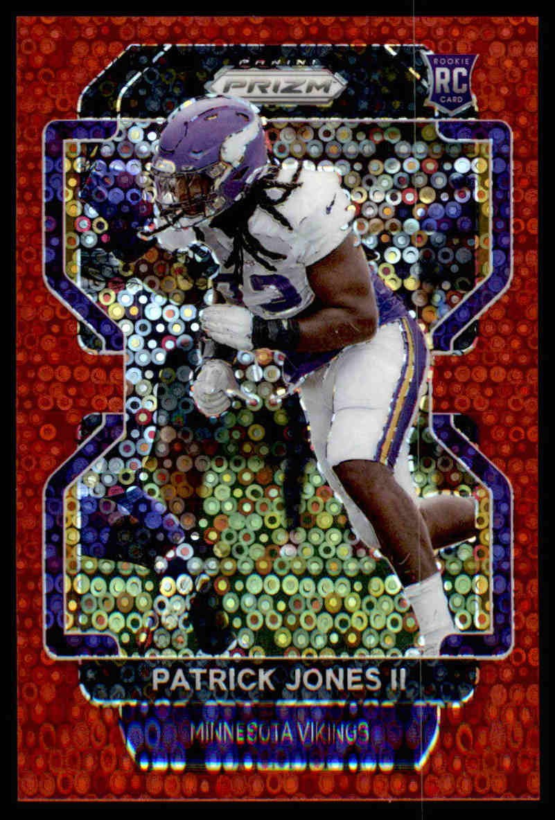 Patrick Jones II Panini Prizm #437 No Huddle Red