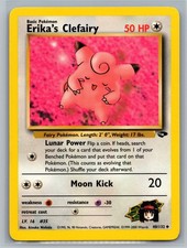 Erika's Clefairy G2 #040/132 Uncommon Unlimited LP Pokemon