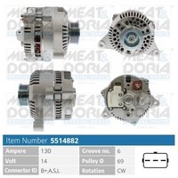 Meat & Doria Generator FüR Ford Cougar Ec_ 2.5 V6 24V Mondeo II Turnier BNP