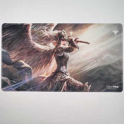 Signed Angel Playmat #350/450 Magali Villeneuve MTG Magic Ultra Pro Deskmat Rare
