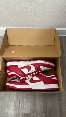 Nike Dunk Low Gym Red/White Low Top Men s Sneakers DD1391-602 2022