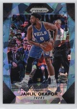 2017-18 Panini Prizm Blue Ice Prizm 93/99 Jahlil Okafor #6 2k3