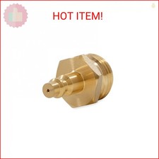 Camco RV Blowout Plug for Winterization - Features Brass Quick Connect-Aids for
