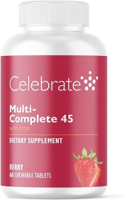Celebrate Vitamins Multi-Complete Chewables,45mg IronCDaily Bariatric Multivitam