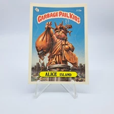 1986 GPK Alice Island 113a (1 Star) Original Series 3 Garbage Pail Kids OS3