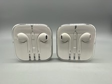 Original Genuine Apple EarPods Earbuds Headphone 3.5 mm Jack - White x2