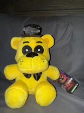Jazwares FNAF Five Nights at Freddy  s Golden Freddy 8in Plush Collectible