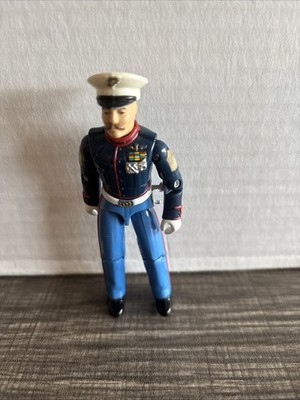 Vintage GI Joe Gung Ho Action Figure 1987 Marine Dress Blues Hasbro ARAH