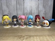 Madoka Magica Kyun Chara Full Set Lot Banpresto Ichiban Kuji 6 Figure Anime