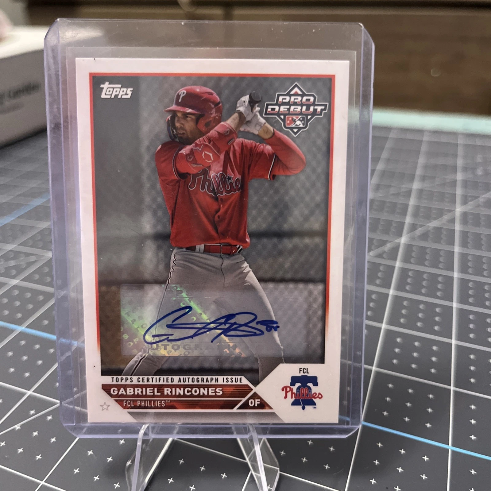 2023 Topps Pro Debut - Gabriel Rincones #PD-134 Autographs (AU, RC)