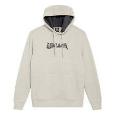 QUIKSILVER Cream GRAPHIC PULLOVER HOODIE SWEATSHIRT MENS 2XL XXL *NEW* Surf Logo