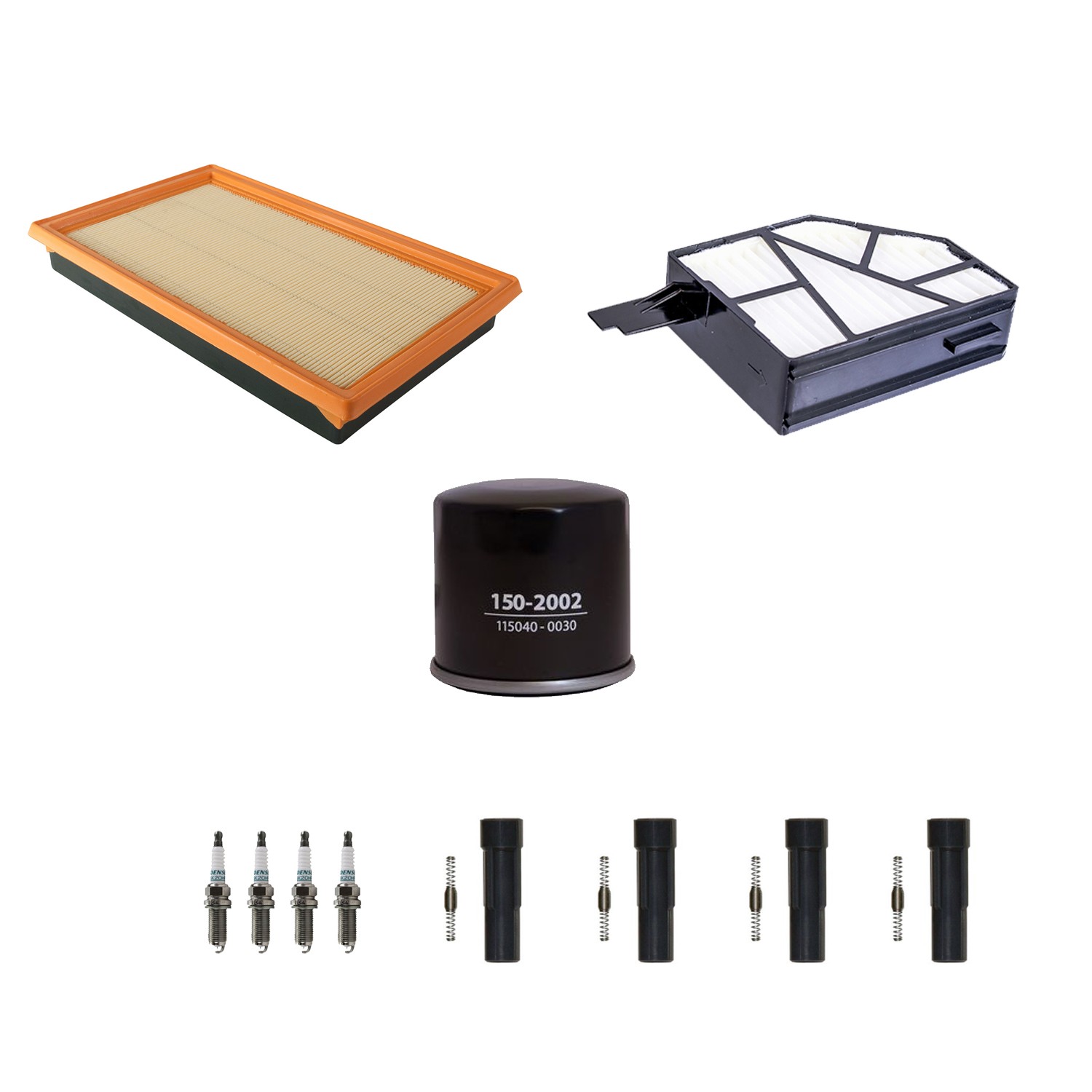 Denso Tune Up Kit 4 Spark Plugs  Boots Kit for Baja 2.5L H4 Turbocharged EJ255