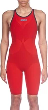 Arena Womens Open-Back Powerskin Carbon Air2 Kneeskin Racing Suit Size 28