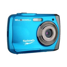 Bellhowell Bell Howell Splash WP7 12 MP Waterproof Digital Camera in Blue