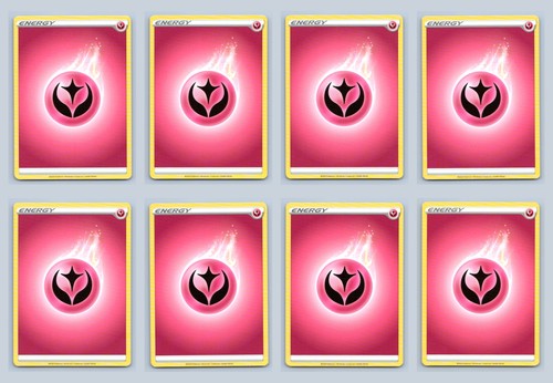 8 Card Pokemon Fairy Energy (Discontinued) Sword & Shield Near Mint