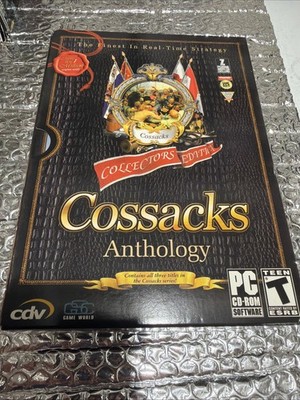 Cossacks Anthology Collector's Edition Strategy Game (3 CD Games, 2003)