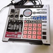 Roland SP-555 Creative Sampler Effector MIDI Tested JP W/AC Adapter, Power cable