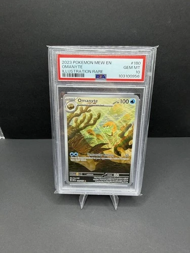 Omanyte 180/165 Sv: Scarlet & Violet 151 Holo PSA 10
