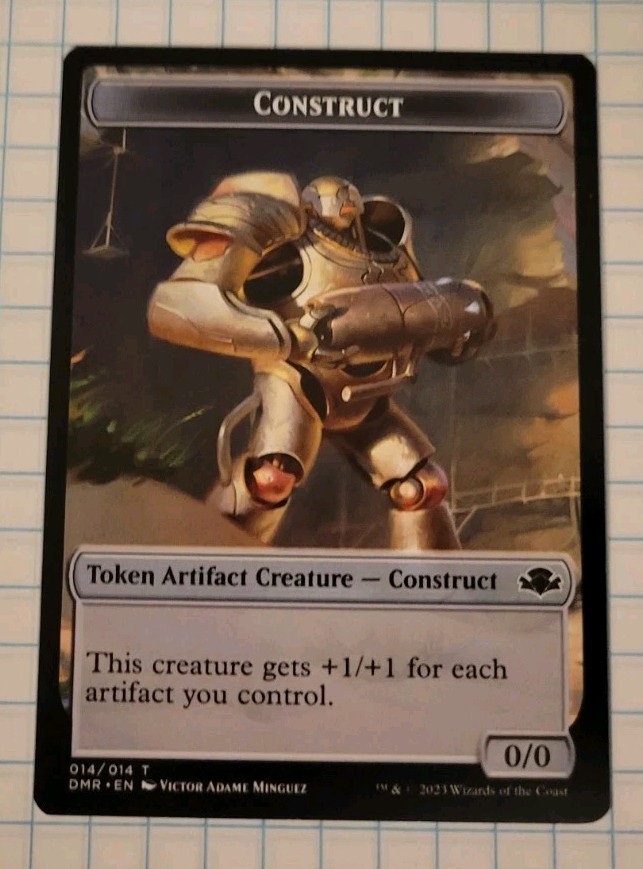 MTG - Construct Token - Dominaria Remastered Regular 014 T DMR