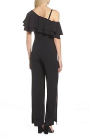 VINCE CAMUTO Ruffled One-Shoulder Jumpsuit SZ 10