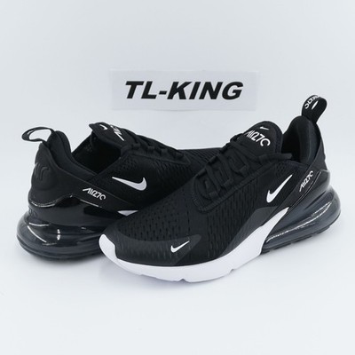 Nike Air Max 270 Black White Running Training Workout Casual AH6789-001 sz 10.5