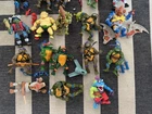 Vintage TMNT Action Figures Accessories Lot 80s/90s Vehicles Case Ninja Turtles