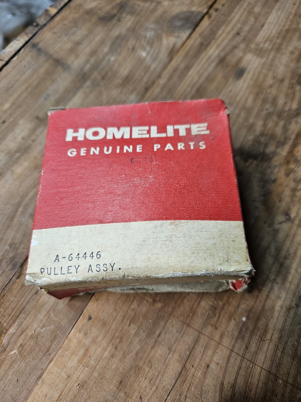 Vintage Homelite Pulley Assembly Part A-64446 NOS