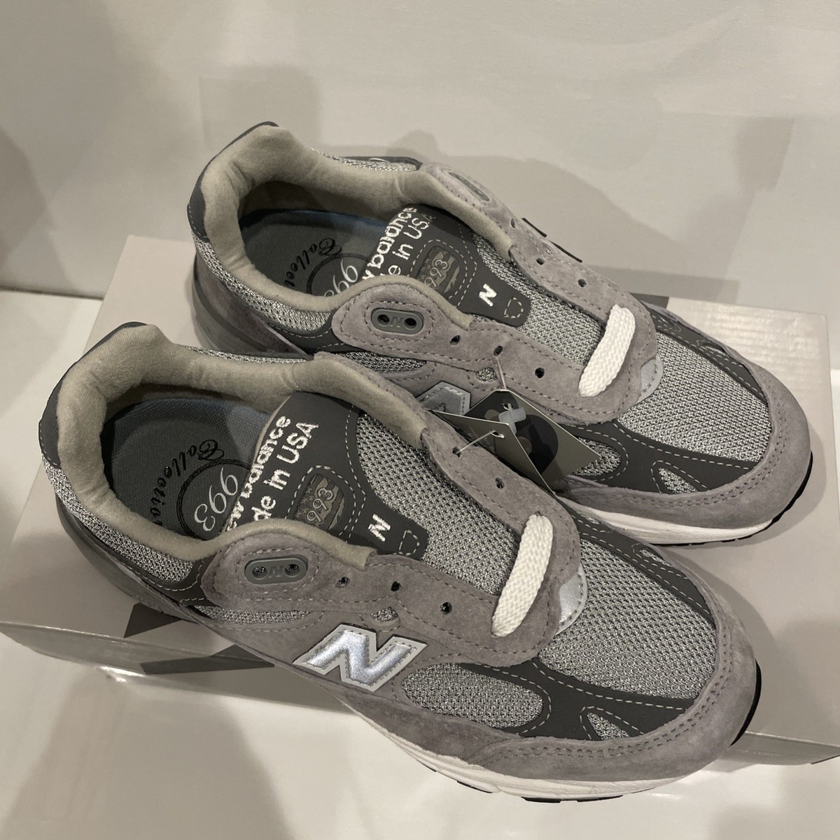Size 6 - New Balance 993 Made In USA Grey W WR993GL | eBay