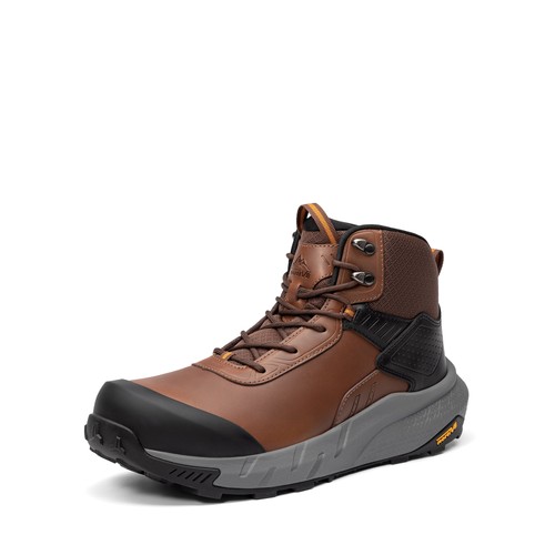 Men Waterproof Composite Toe Work Boots Lightweight Comfortable Safety Boots