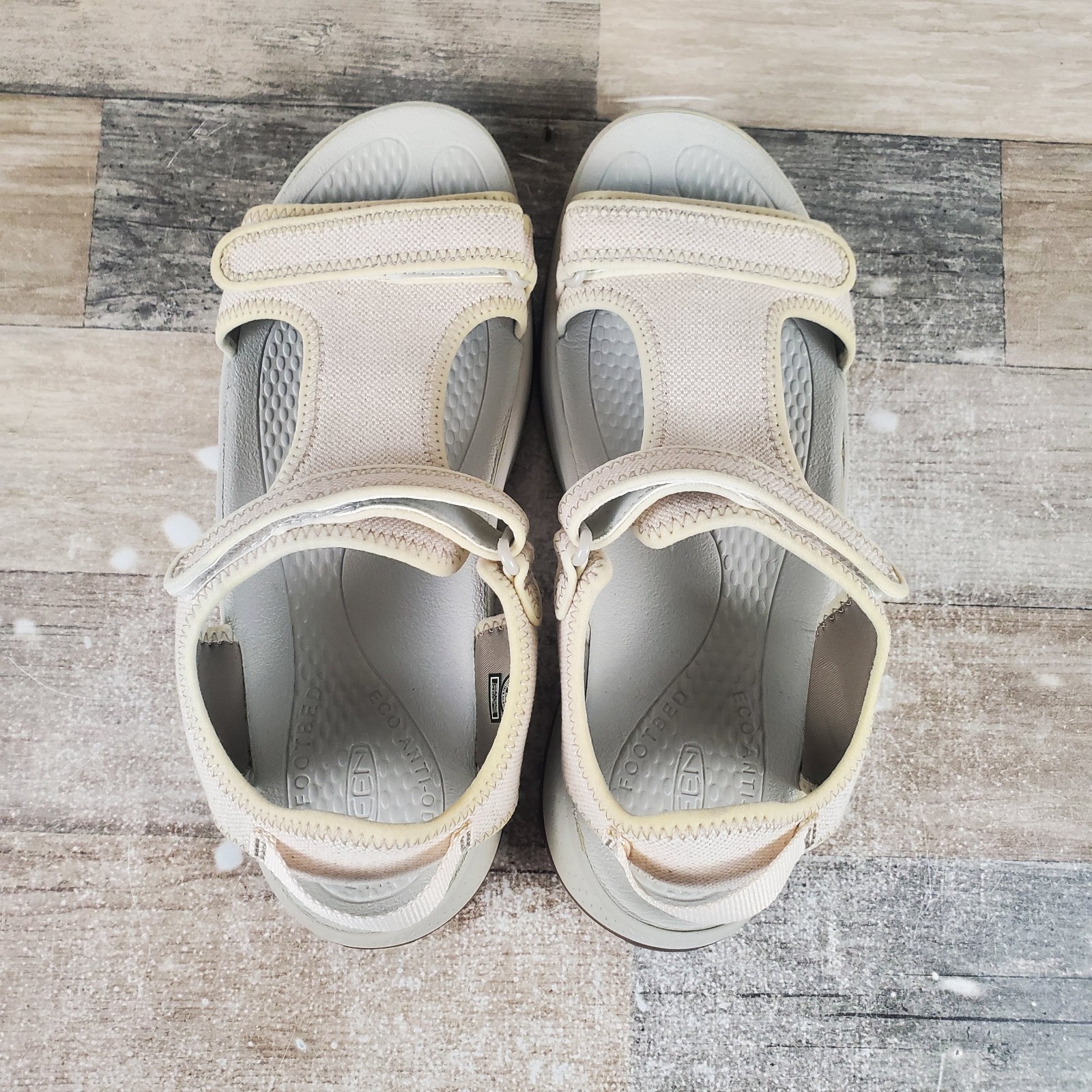 Sandali donna Keen Astoria West con cinturino a T taglia 9 5 tela cinturino regolabile ballerine