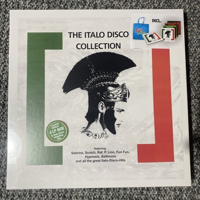 The Italo Disco Collection Lp SEALED Box Set  4 LPs 2023 New Limited Edition