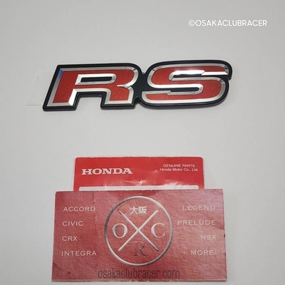Genuine OEM 2015-20 Honda Fit RS Front Emblem Grille Badge Logo