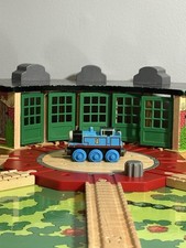 Thomas Wooden Railway RARE 1994 Thomas Engine Decent Condition