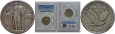 1921 Standing Liberty Quarter PCGS VF-20
